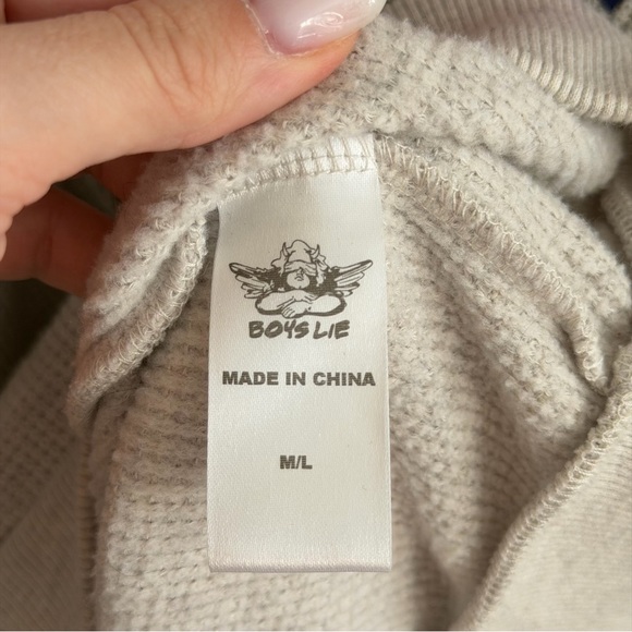 Boys Lie Zip Up Hoodie - Picture 5 of 6